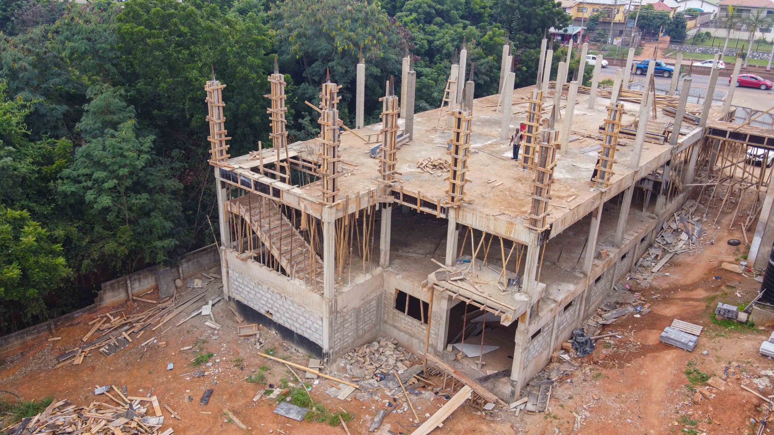 Showroom and Offices for West African Decor Tiles at Oyarifa, Accra