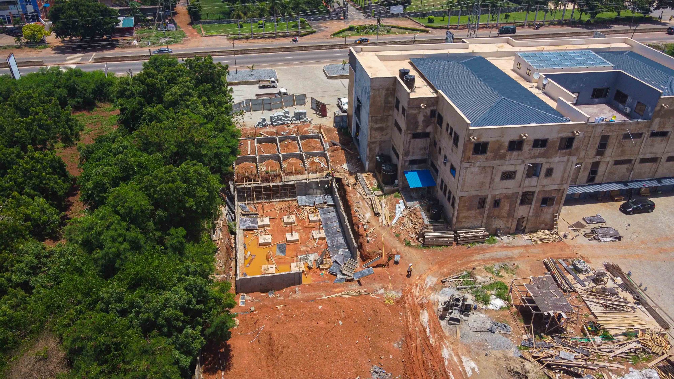 Showroom and Offices for West African Decor Tiles at Oyarifa, Accra